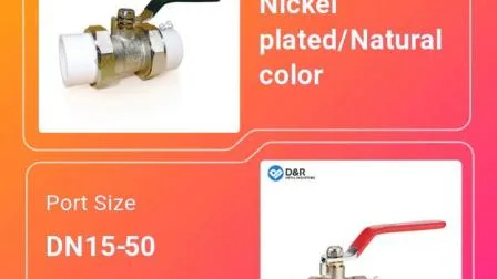 China Factory Hot Selling Nickel Plated Brass Ball Valve Gas Valve Product Manufacturer